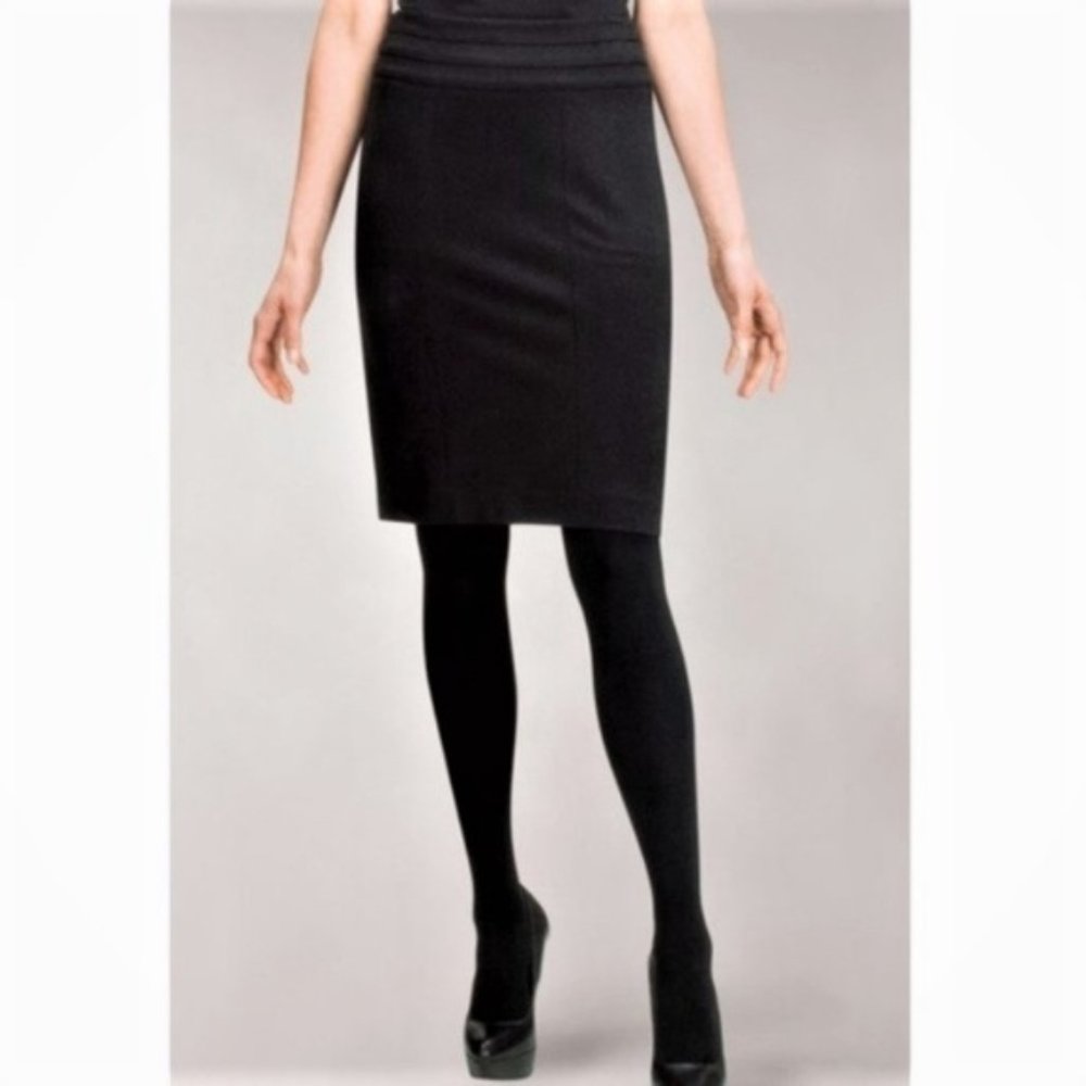 Cabi Miranda Black Pencil Work Skirt Style505 NWOT